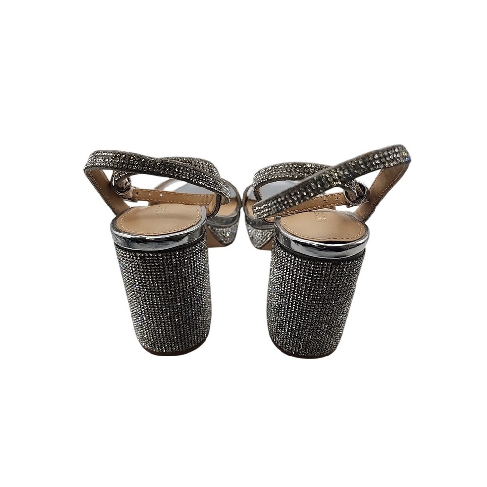BCB Generation Women's Shoes SZ 6.5 Heels Pristal Rhinestone Platform Block Heel - Picture 5 of 11
